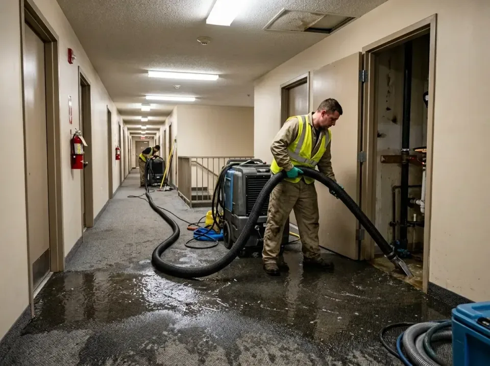 multi-unit-apartment-hallway-f-005 — frequently asked questions, Emergency Burst Pipe Water Extraction & Removal in Colorado